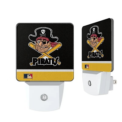 Pittsburgh Pirates Stripe Design Nightlight 2-Pack