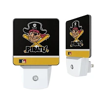 Pittsburgh Pirates Stripe Design Nightlight 2-Pack