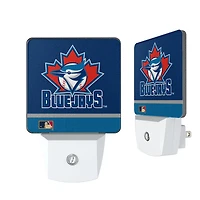 Toronto Blue Jays Stripe Design Nightlight 2-Pack