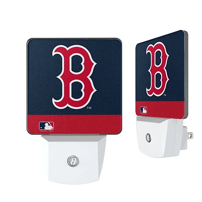 Boston Red Sox Alternate Logo Stripe Design Nightlight 2-Pack