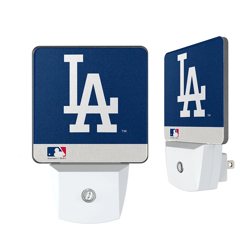 Los Angeles Dodgers Stripe Design Nightlight 2-Pack