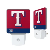 Texas Rangers Stripe Design Nightlight 2-Pack