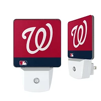Washington Nationals Stripe Design Nightlight 2-Pack