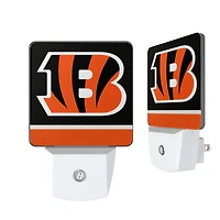 Cincinnati Bengals Stripe Design Nightlight 2-Pack