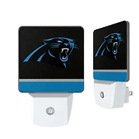 Carolina Panthers Stripe Design Nightlight 2-Pack