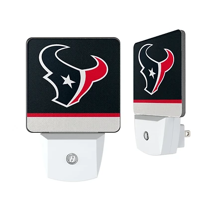 Houston Texans Stripe Design Nightlight 2-Pack
