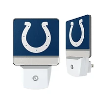 Indianapolis Colts Stripe Design Nightlight 2-Pack