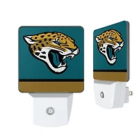 Jacksonville Jaguars Stripe Design Nightlight 2-Pack