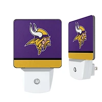 Minnesota Vikings Stripe Design Nightlight 2-Pack