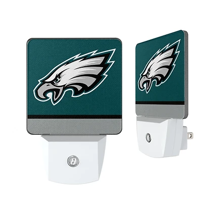 Philadelphia Eagles Stripe Design Nightlight 2-Pack