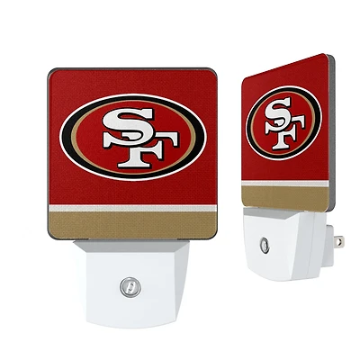 San Francisco 49ers Stripe Design Nightlight 2-Pack