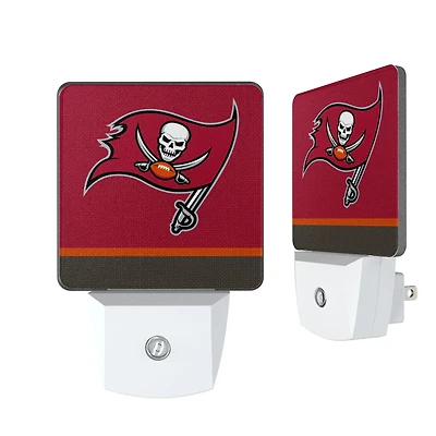 Tampa Bay Buccaneers Stripe Design Nightlight 2-Pack