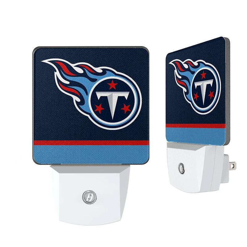 Tennessee Titans Stripe Design Nightlight 2-Pack