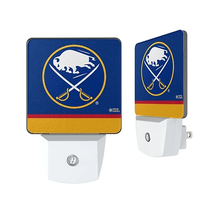 Buffalo Sabres Stripe Design Nightlight 2-Pack