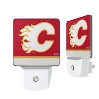 Calgary Flames Stripe Design Nightlight 2-Pack