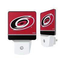 Carolina Hurricanes Stripe Design Nightlight 2-Pack