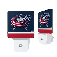 Columbus Blue Jackets Stripe Design Nightlight 2-Pack