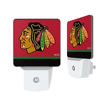 Chicago Blackhawks Stripe Design Nightlight 2-Pack