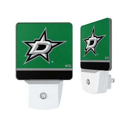 Dallas Stars Stripe Design Nightlight 2-Pack