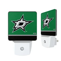 Dallas Stars Stripe Design Nightlight 2-Pack