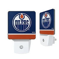 Edmonton Oilers Stripe Design Nightlight 2-Pack