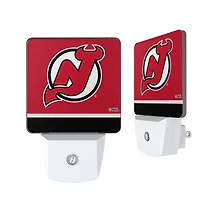 New Jersey Devils Stripe Design Nightlight 2-Pack