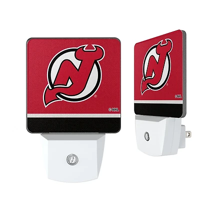 New Jersey Devils Stripe Design Nightlight 2-Pack