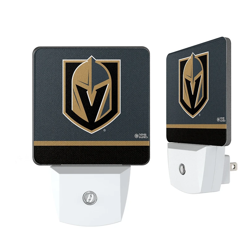 Vegas Golden Knights Stripe Design Nightlight 2-Pack