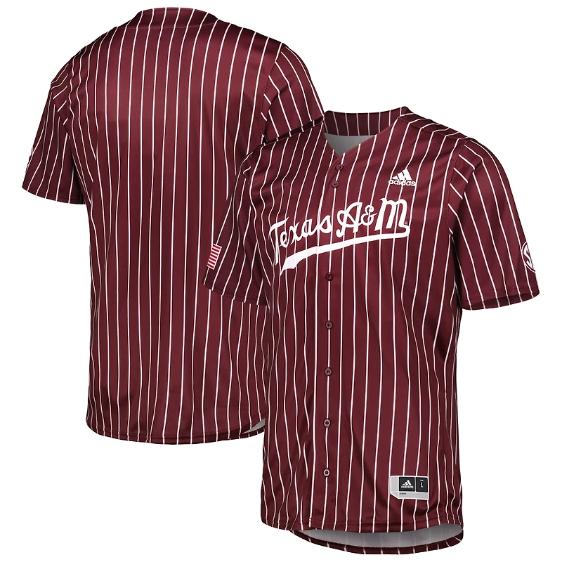 Men's adidas Maroon Texas A&M Aggies Replica Baseball Jersey