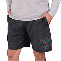 Men's Concepts Sport Charcoal Arizona Diamondbacks Bullseye Knit Jam Shorts