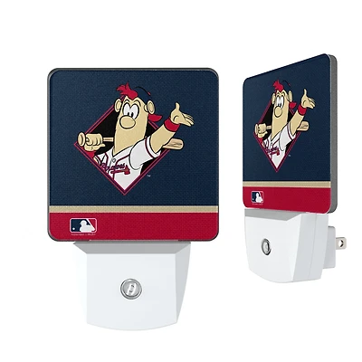 Atlanta Braves Stripe Mascot Nightlight 2-Pack