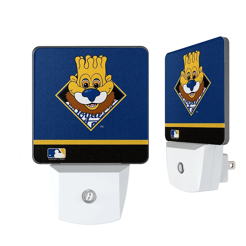 Kansas City Royals Stripe Mascot Nightlight 2-Pack