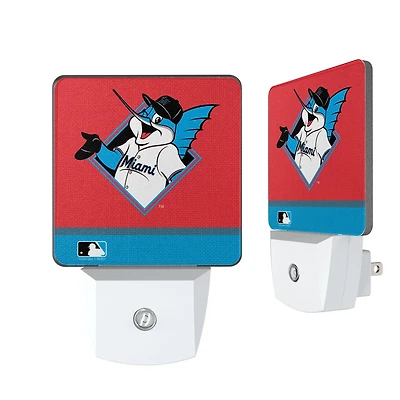 Miami Marlins Stripe Mascot Nightlight 2-Pack