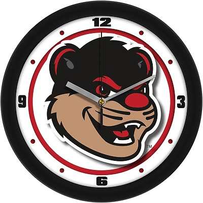 Cincinnati Bearcats 11.5'' Suntime Premium Glass Face Traditional Logo Wall Clock