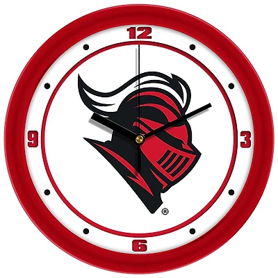 Rutgers Scarlet Knights 11.5'' Suntime Premium Glass Face Traditional Logo Wall Clock