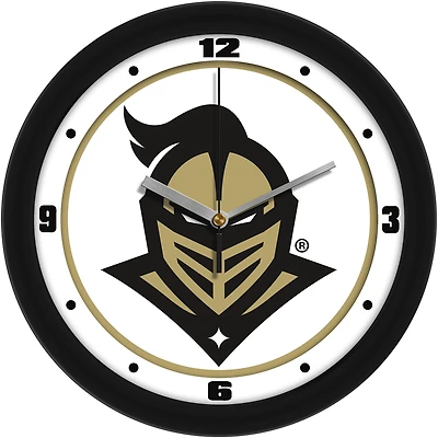 UCF Knights 11.5'' Suntime Premium Glass Face Traditional Logo Wall Clock