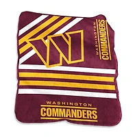 Washington Commanders 50" x 60" Plush Raschel Throw