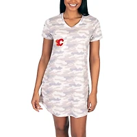 Women's Concepts Sport Camo Calgary Flames Encounter Nightshirt