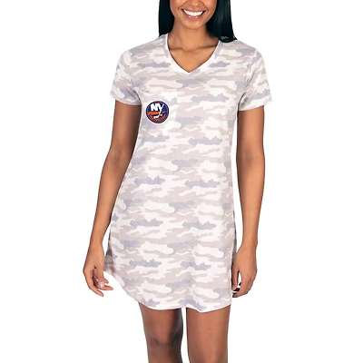 Women's Concepts Sport Camo New York Islanders Encounter Nightshirt