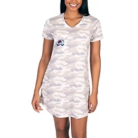 Women's Concepts Sport Camo Colorado Avalanche Encounter Nightshirt
