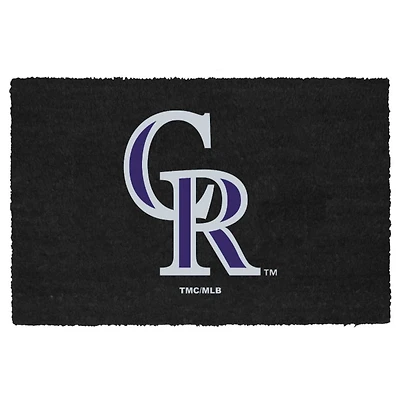 Colorado Rockies Team Colors Doormat