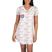 Women's Concepts Sport Cream Texas Rangers Encounter Nightshirt