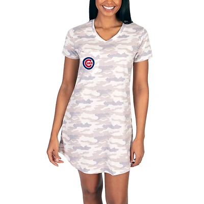 Women's Concepts Sport Cream Chicago Cubs Encounter Nightshirt