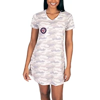 Women's Concepts Sport Cream Washington Nationals Encounter Nightshirt