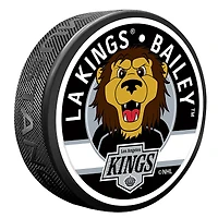 Los Angeles Kings Mascot Hockey Puck