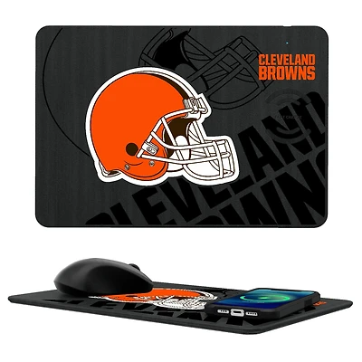 Cleveland Browns Wireless Charger and Mouse Pad
