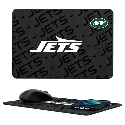 New York Jets Wireless Charger and Mouse Pad