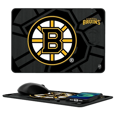Boston Bruins Wireless Charger and Mouse Pad