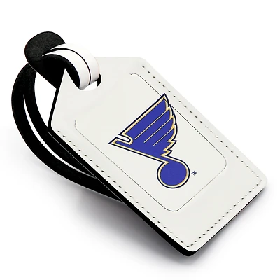 St. Louis Blues Personalized Leather Luggage Tag