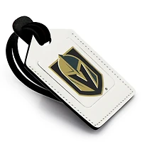 Vegas Golden Knights Personalized Leather Luggage Tag